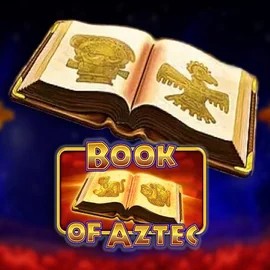 Book of Aztec game by Amatic Industries – logo hosted on Pommi Casino