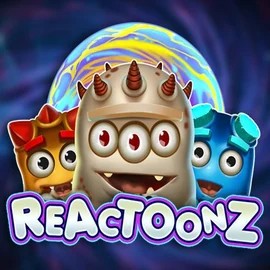 Enjoy Reactoonz by Play'n GO – logo hosted on pommicasinos.com
